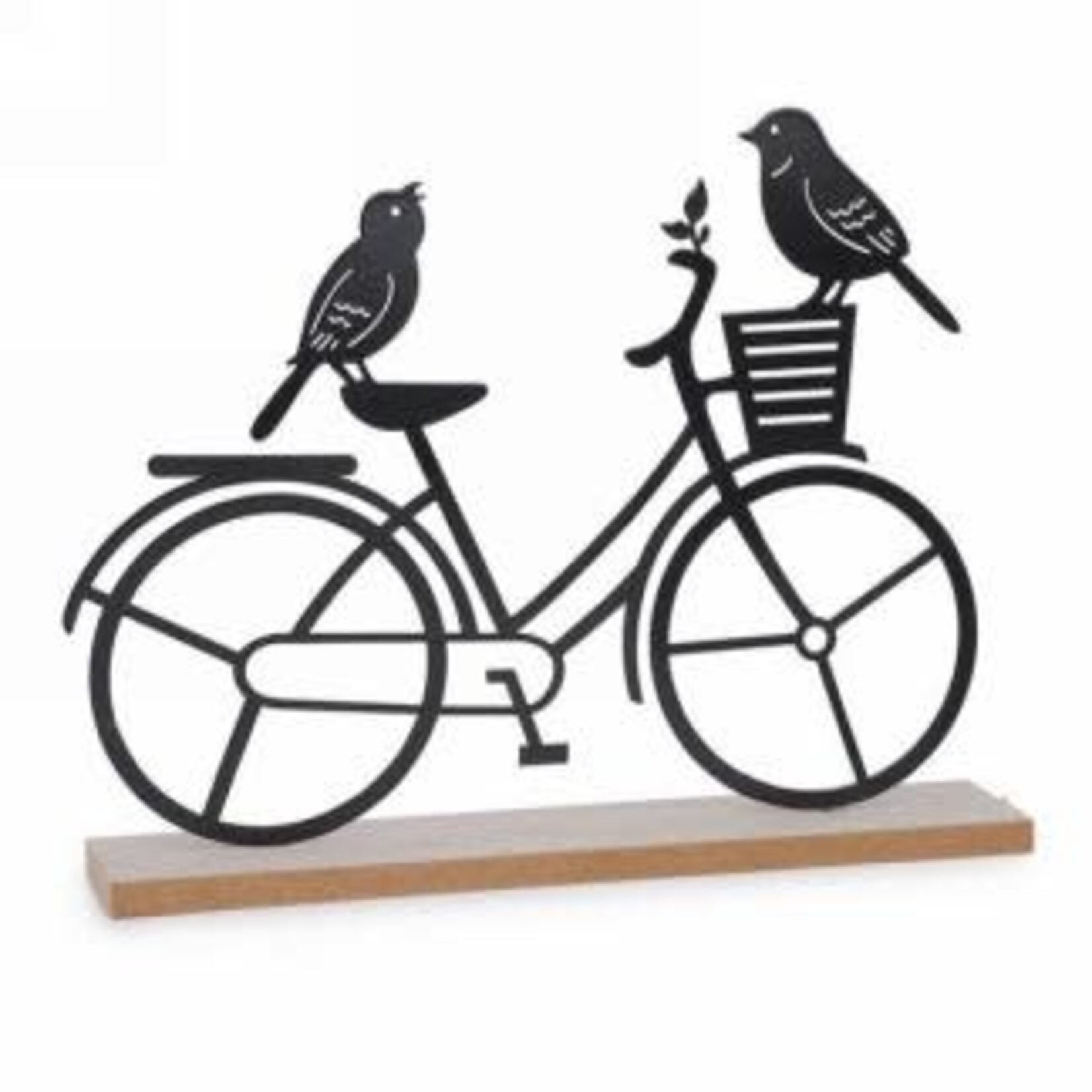 Metal Bicycle w Bird Decor