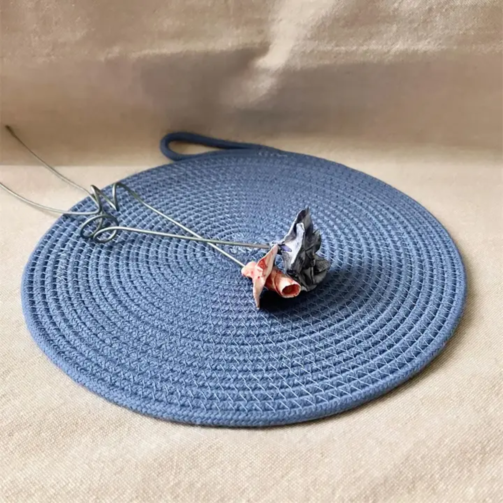 Blue Rope Trivet