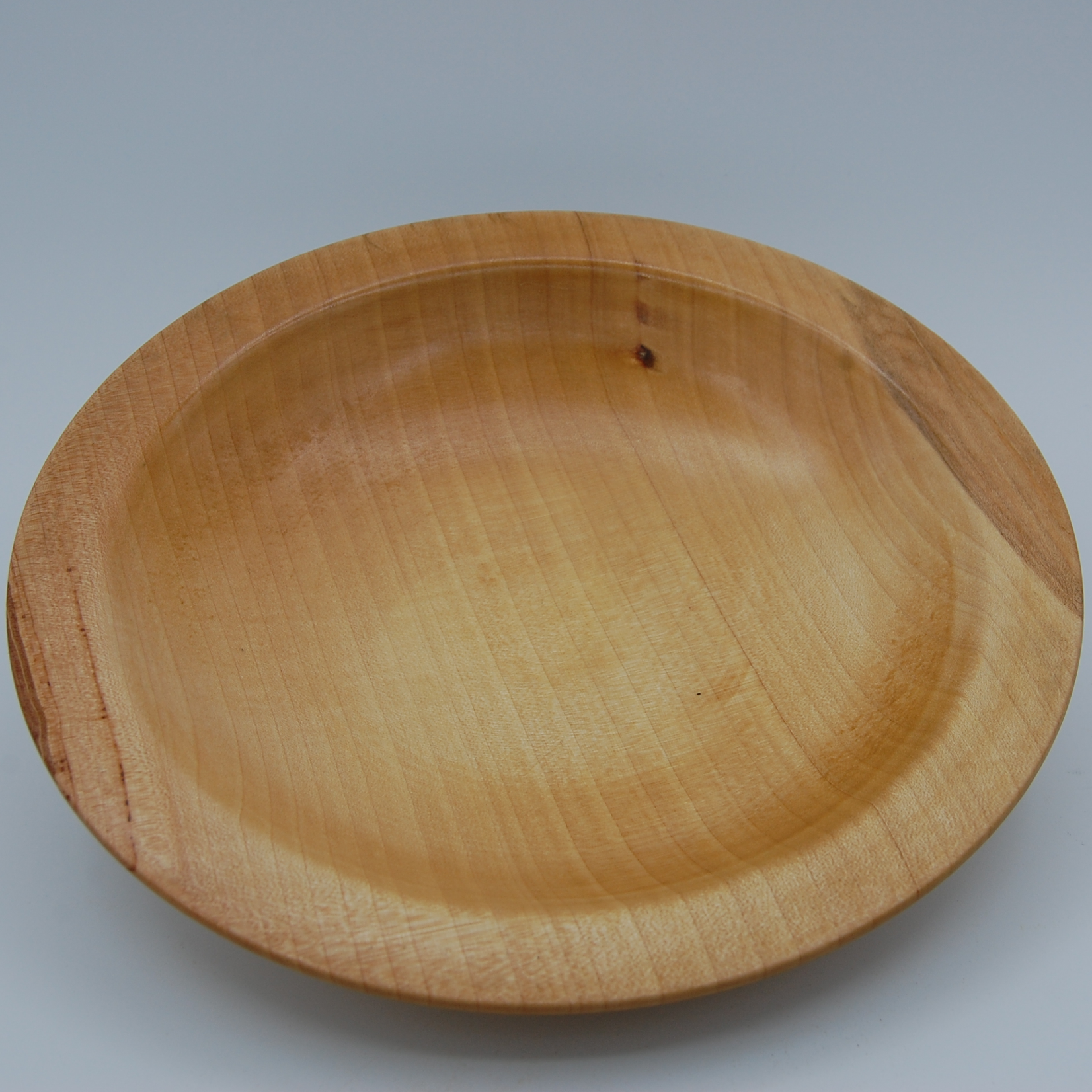 Shallow Maple Wood Bowl