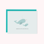 Welcome to the World Little One Greeting Card