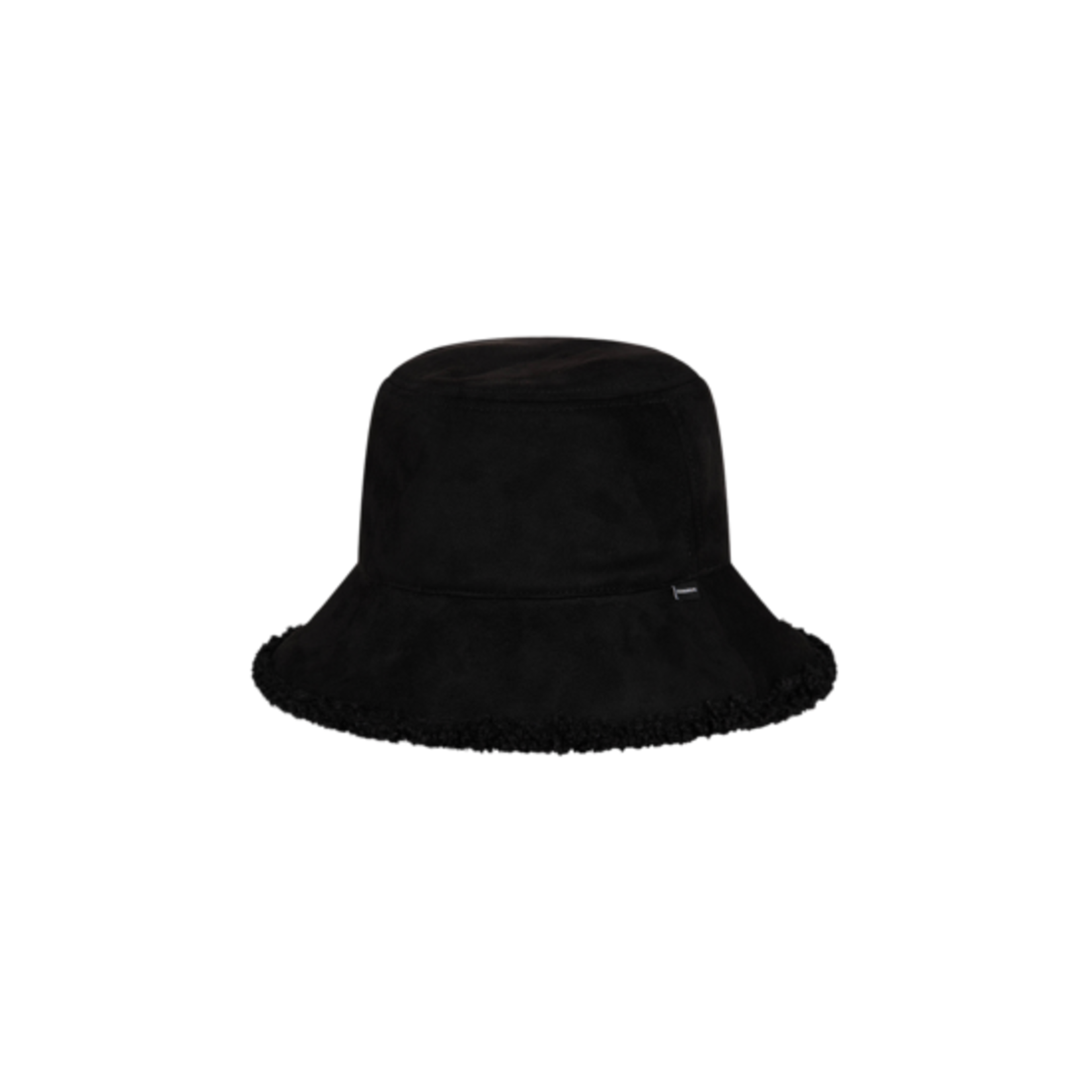Black Reversible Sherpa Bucket Hat - Bellevue