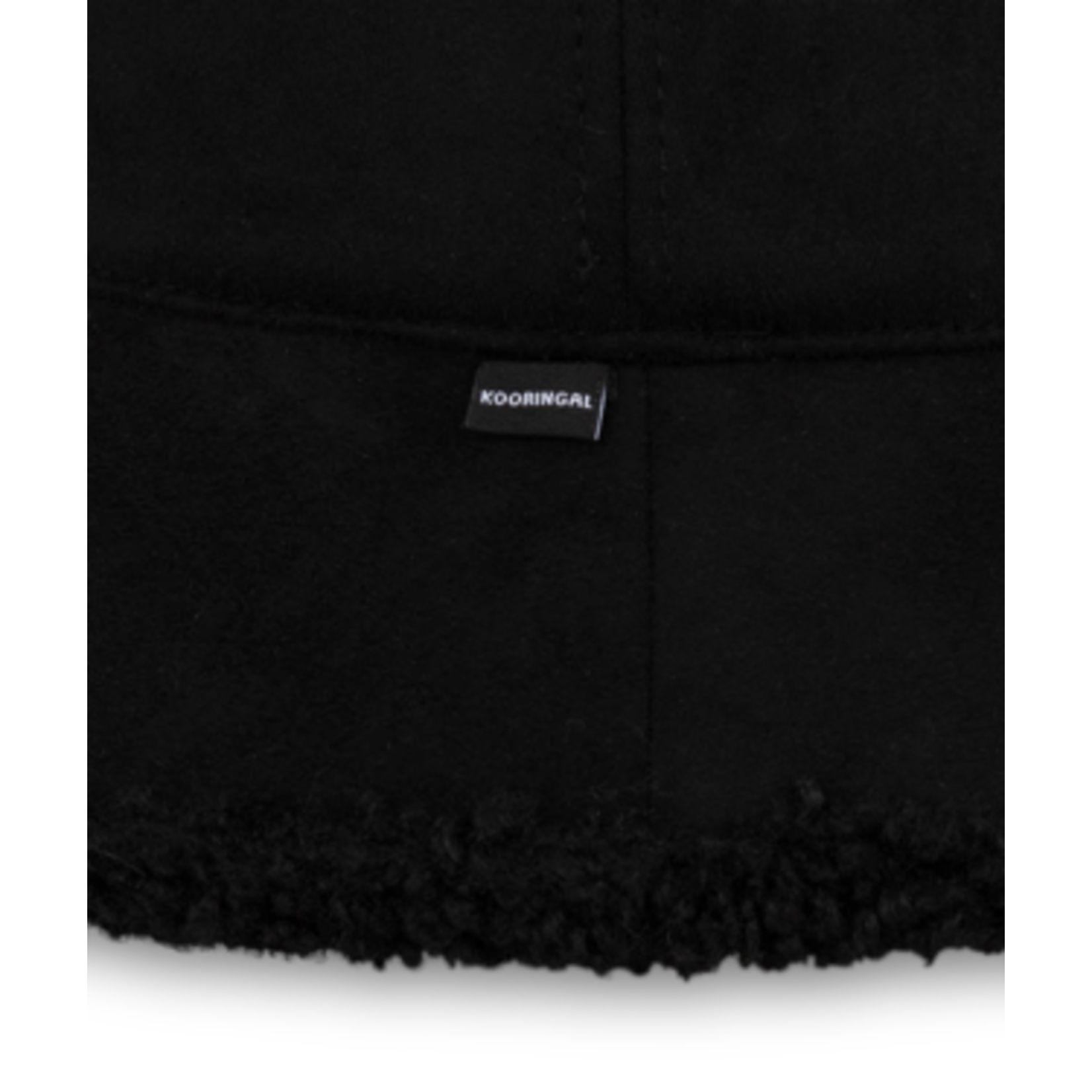 Black Reversible Sherpa Bucket Hat - Bellevue