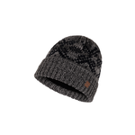 Grey & Black Patterned Beanie - Myack