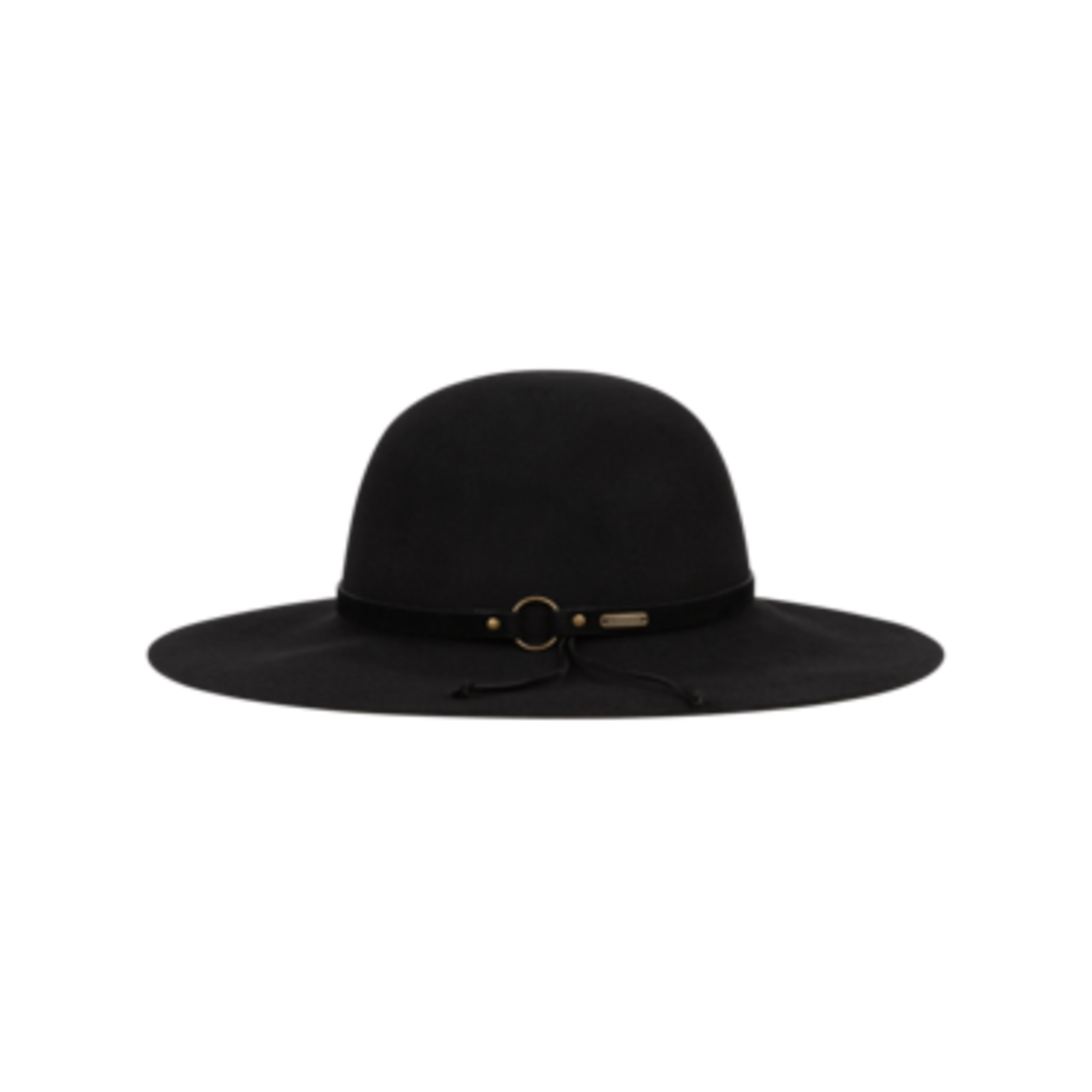 Black Floppy Wide Brim Hat - Forever After