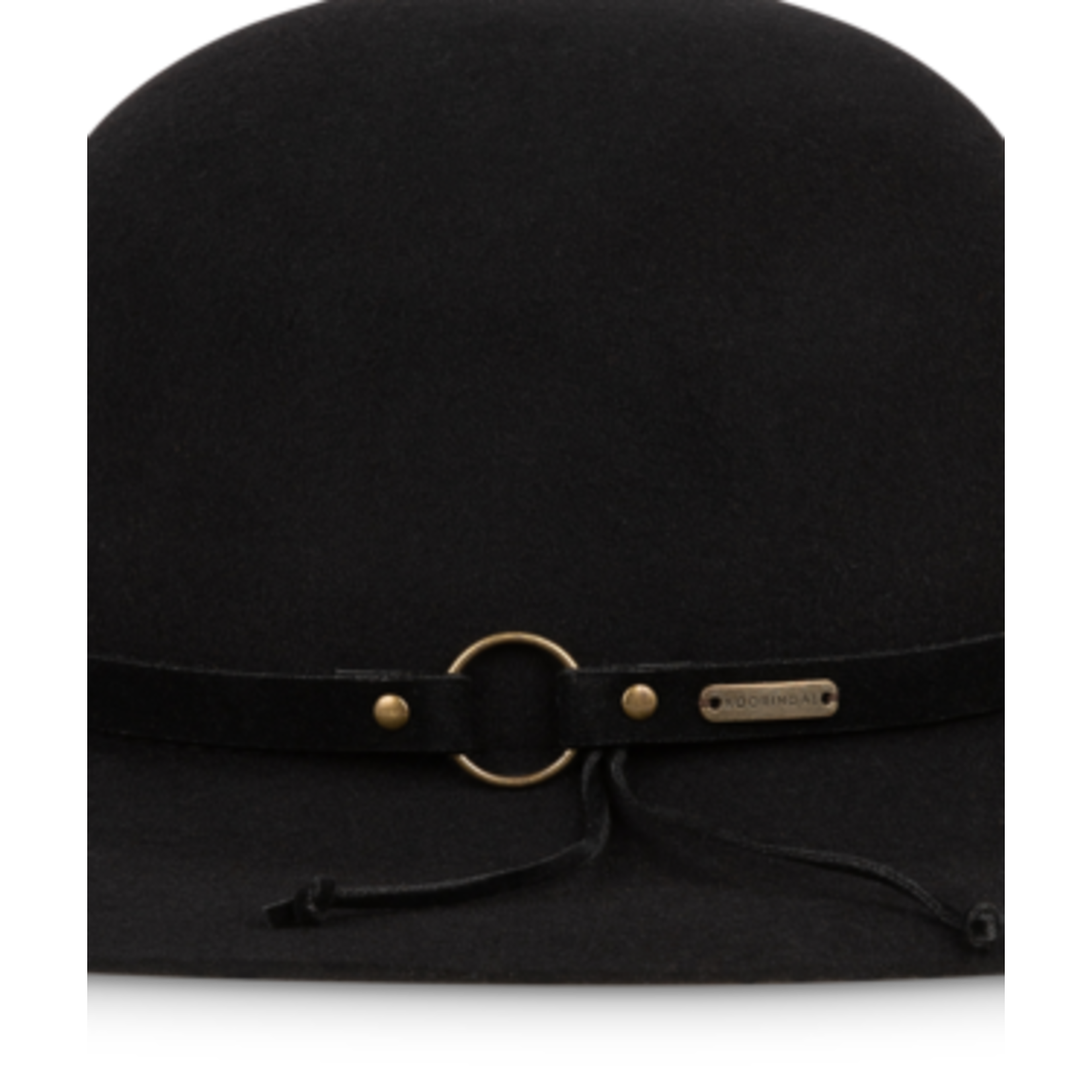Black Floppy Wide Brim Hat - Forever After