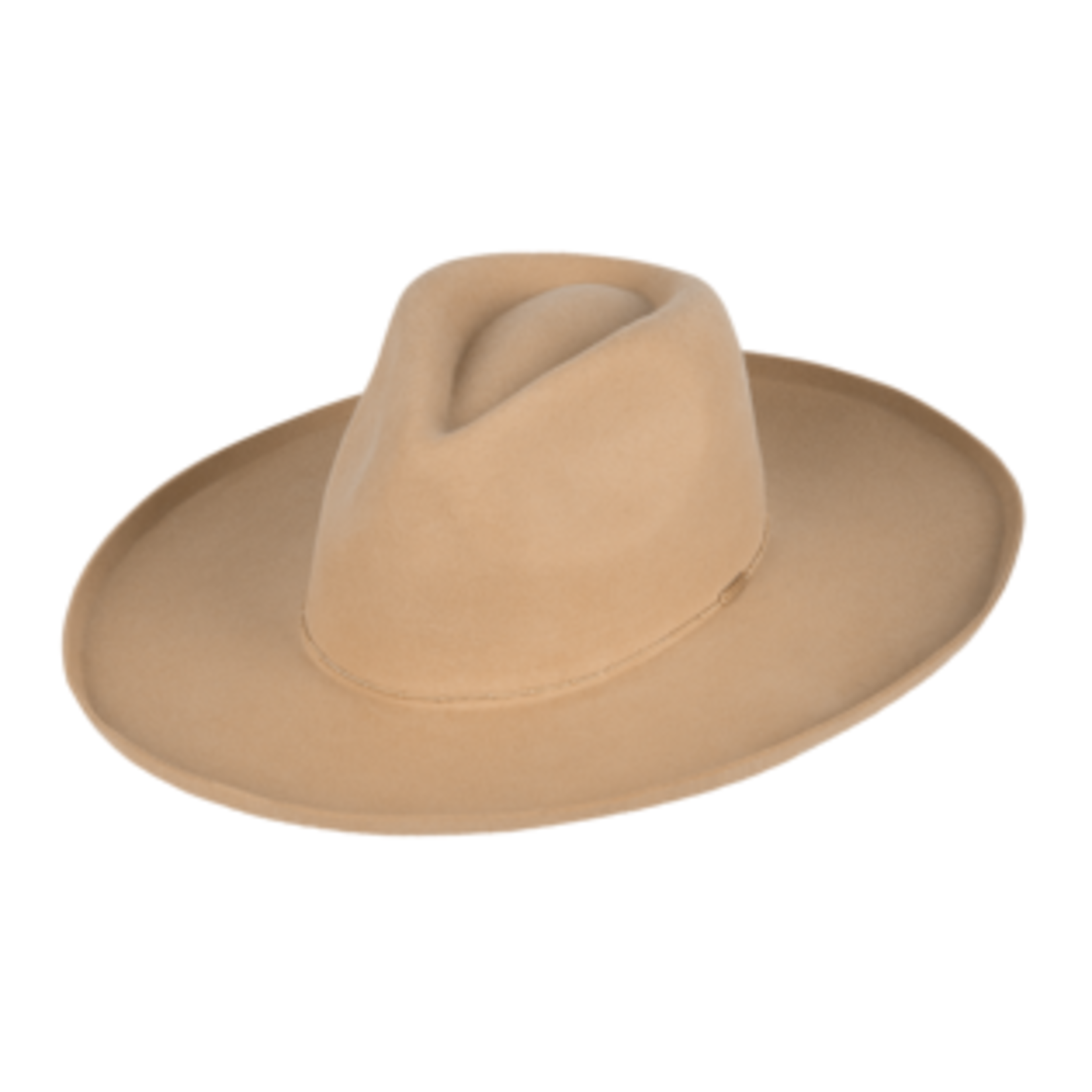 Honey Wide Brim Fedora - Canyon