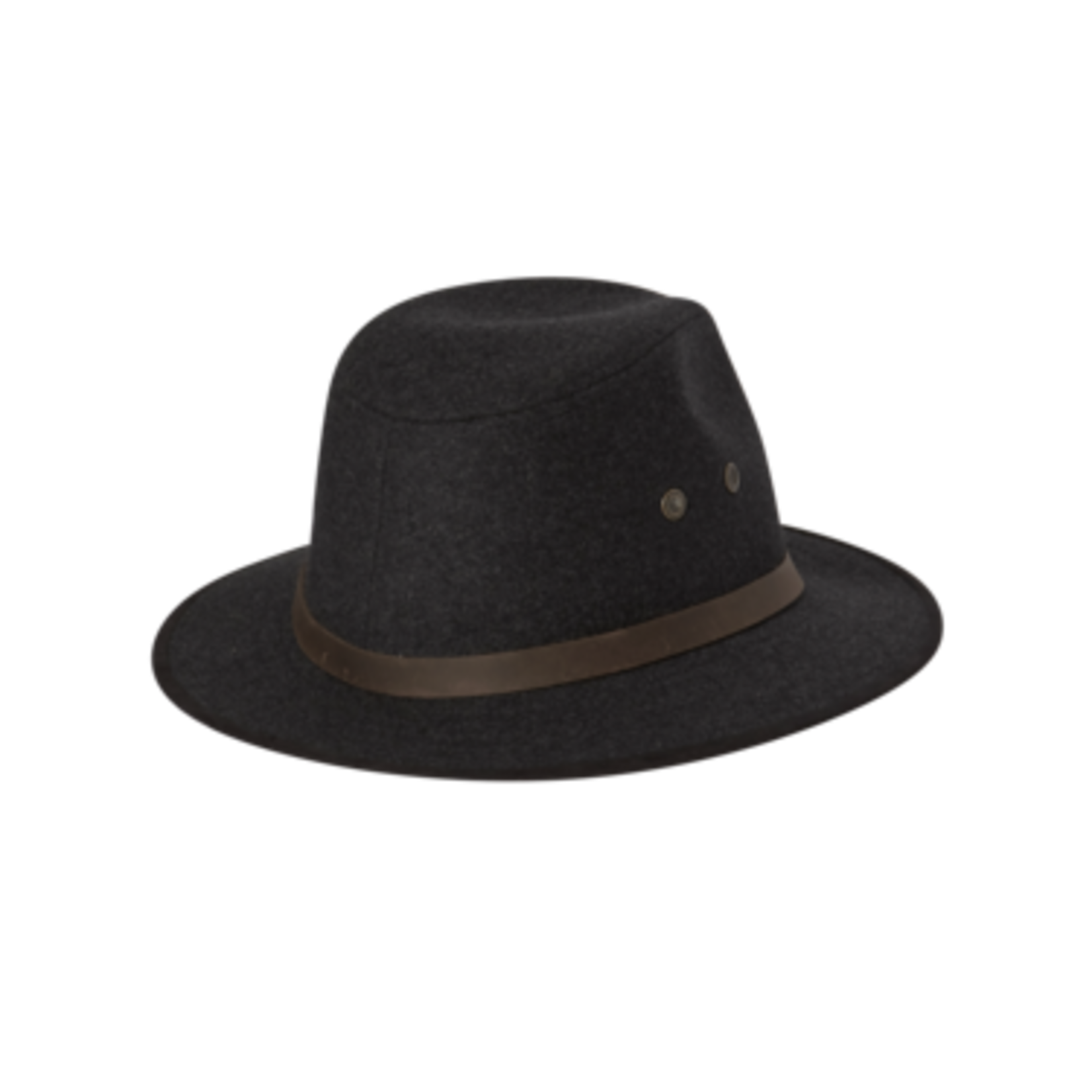Charcoal Wool Safari Hat - Kosciuszko