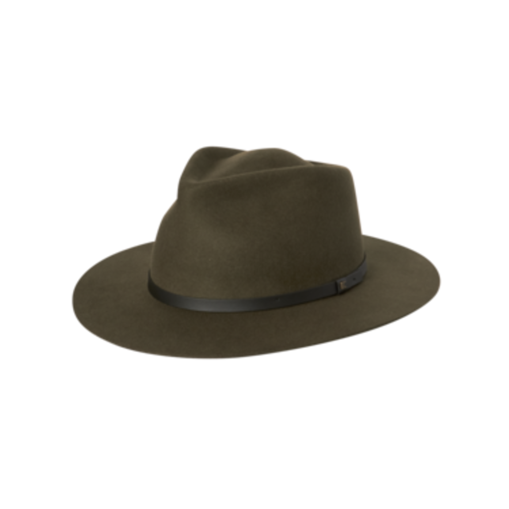 Olive Universal Wide Brim Fedora - Goodwin