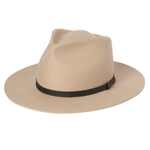 Natural Universal Wide Brim Fedora - Goodwin