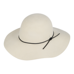 Stone Wide Floppy Brim Hat - Meredith
