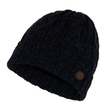 Navy Blue Chunky Wool Beanie - Eddard