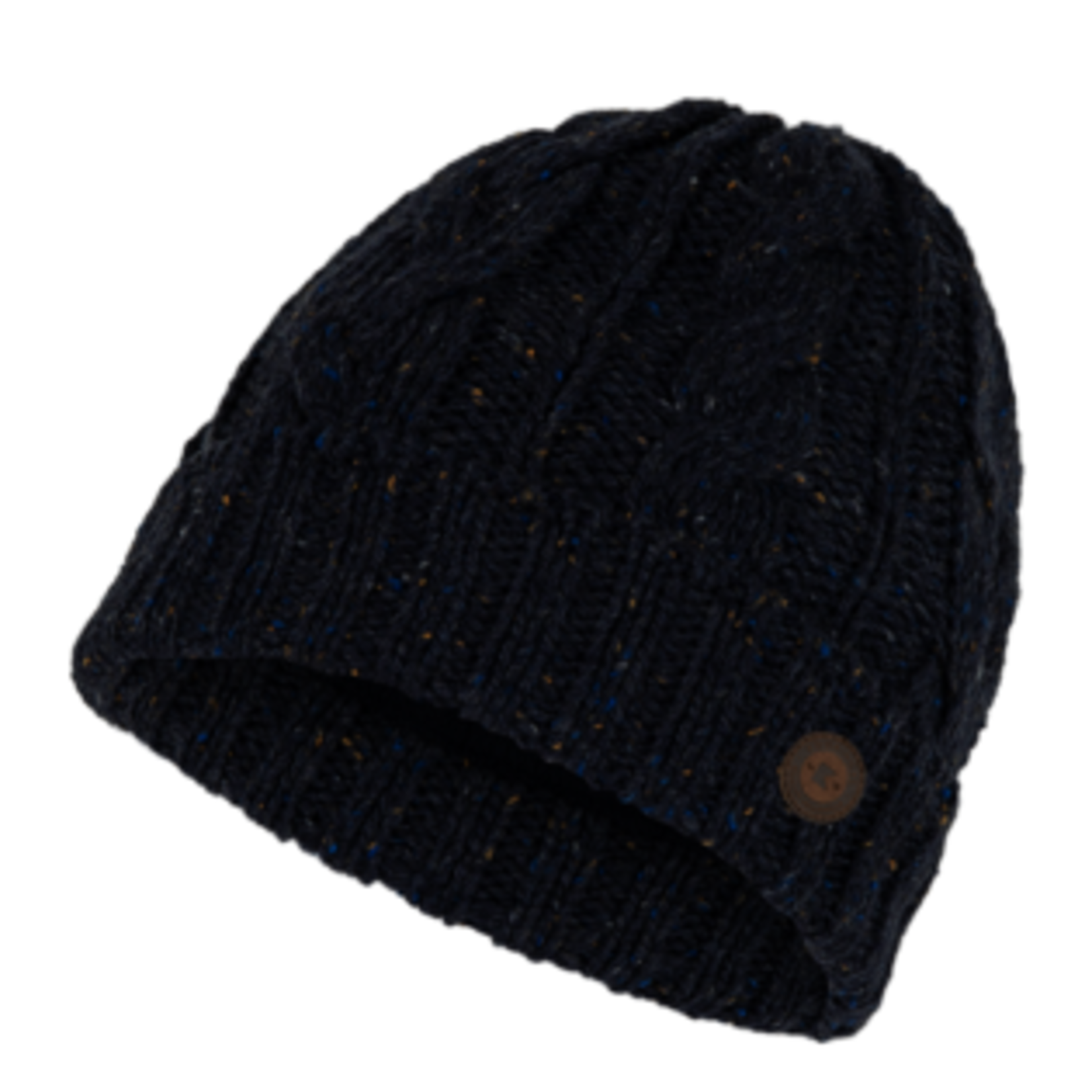 Navy Blue Chunky Wool Beanie - Eddard