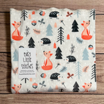 Scandi Fox Baby Blanket