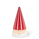 Stoneware Cone Hat Santa - Small