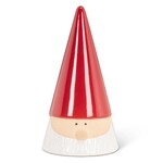 Stoneware Cone Hat Santa - Medium