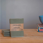 Organic Cotton Muslin Washcloth - Sage