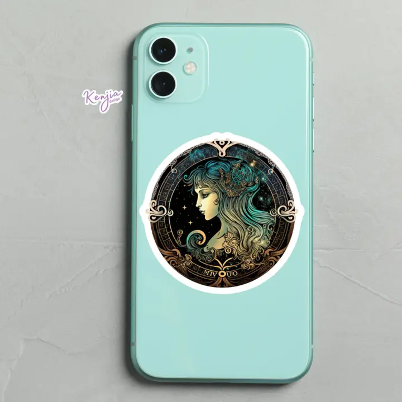 Virgo Zodiac Sticker