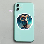 Aries Zodiac Sticker