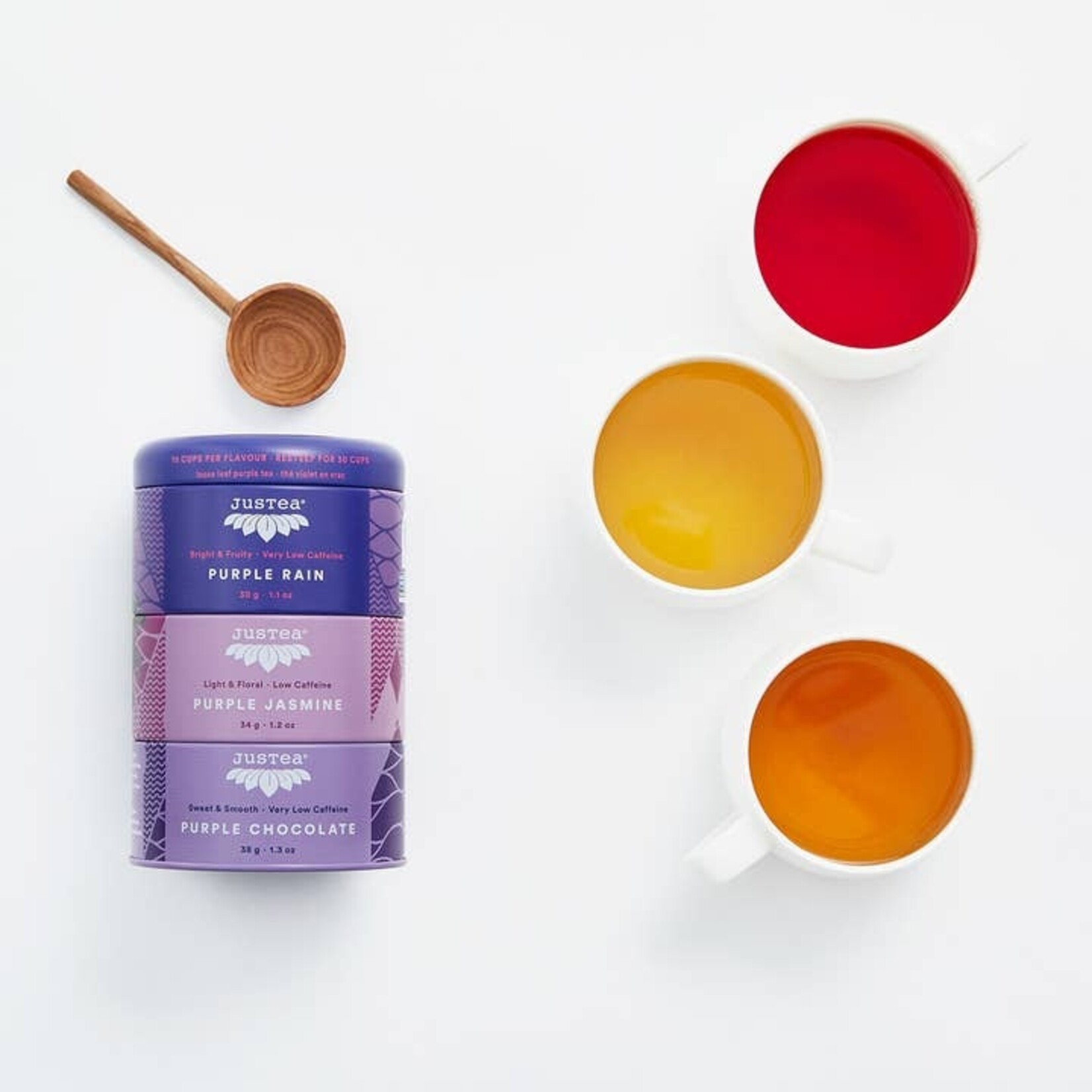 Purple Tea Trio Tin & Spoon