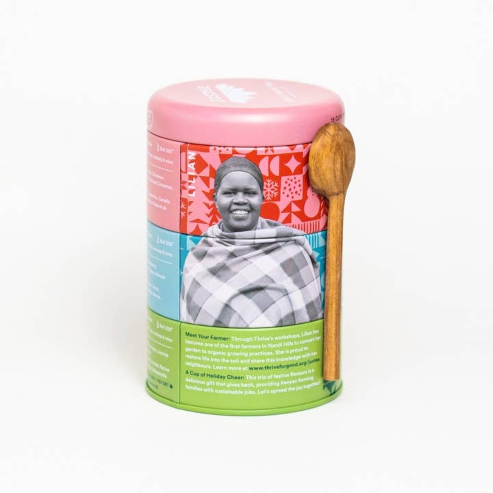 Holiday Tea Trio Tin & Spoon