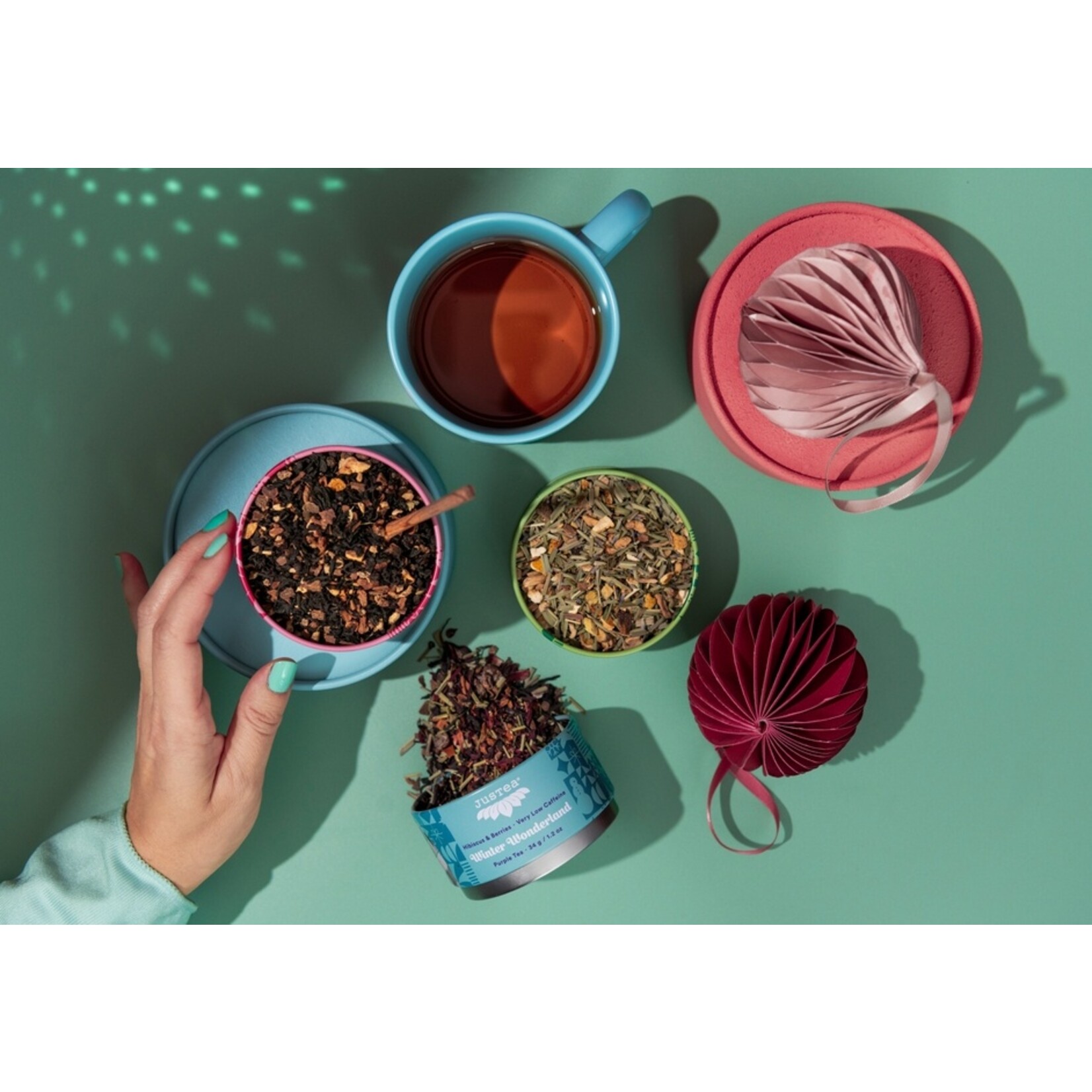 Holiday Tea Trio Tin & Spoon