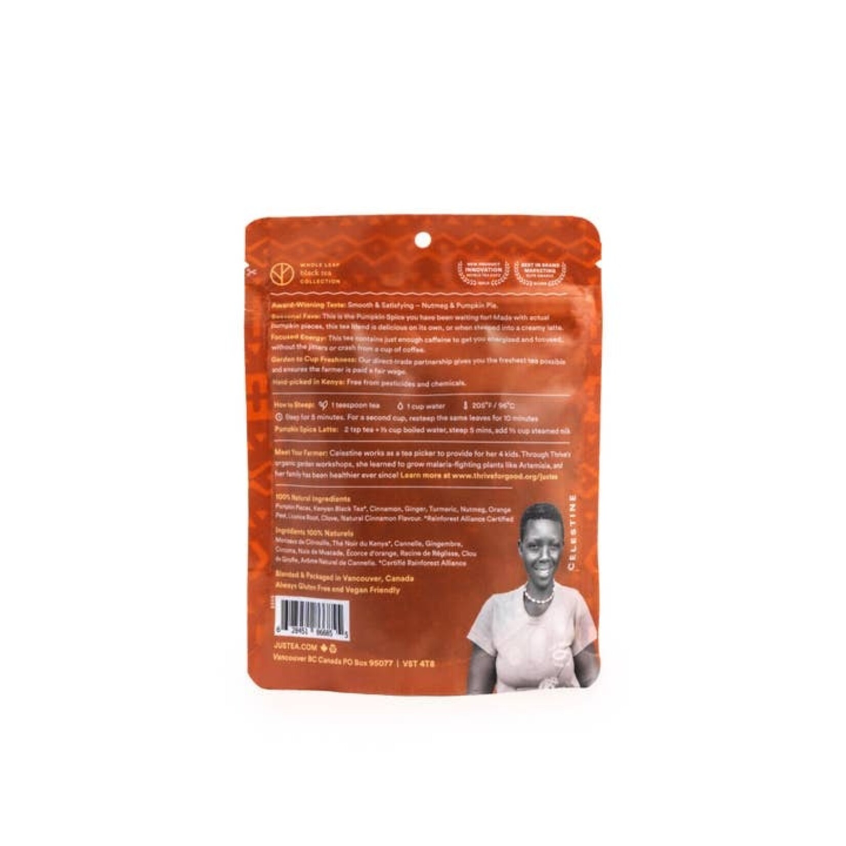 Pumpkin Spice Tea Pouch