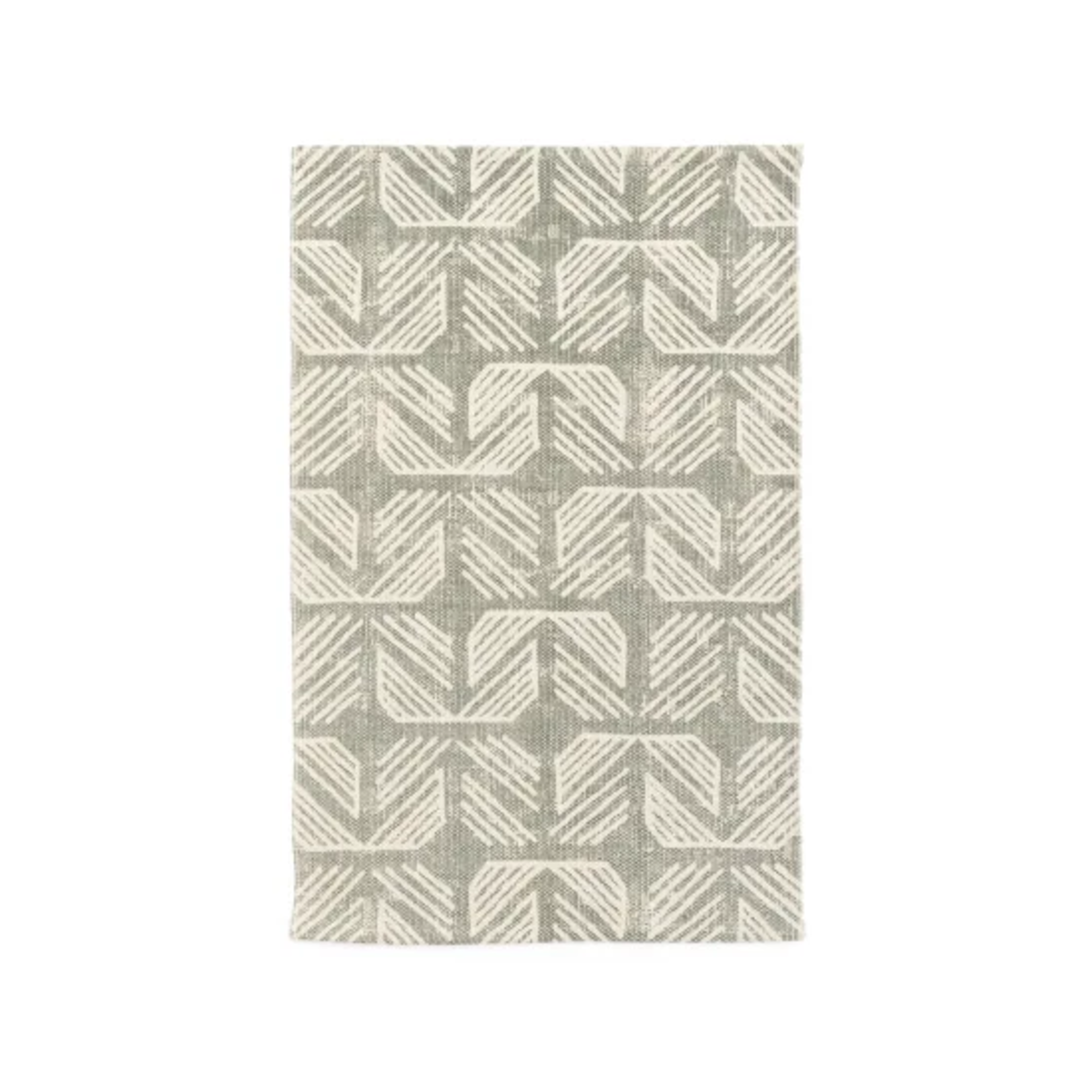 Sage & Ivory Print Rug - 24 x 36