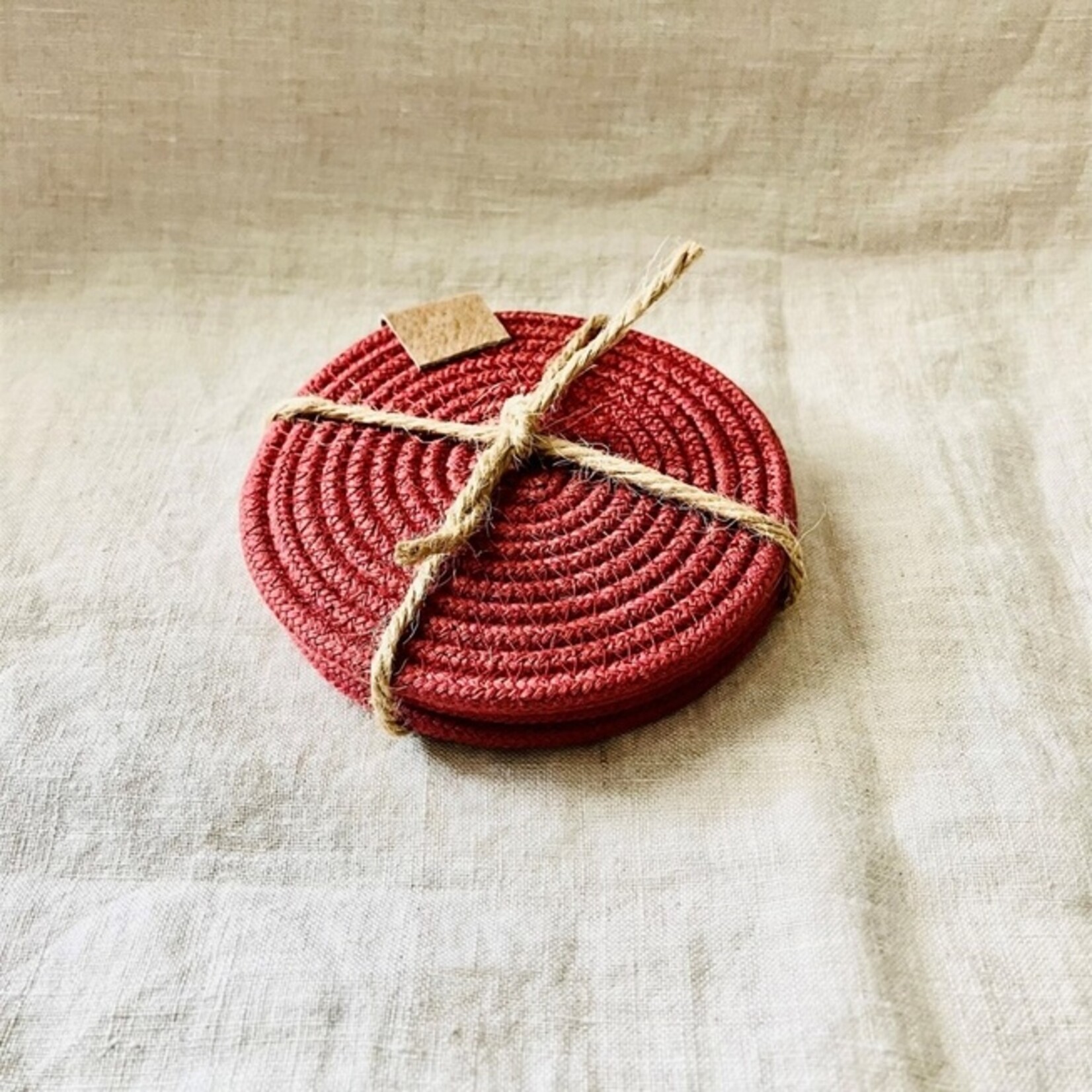 Maroon Rope Bowl Gift Set