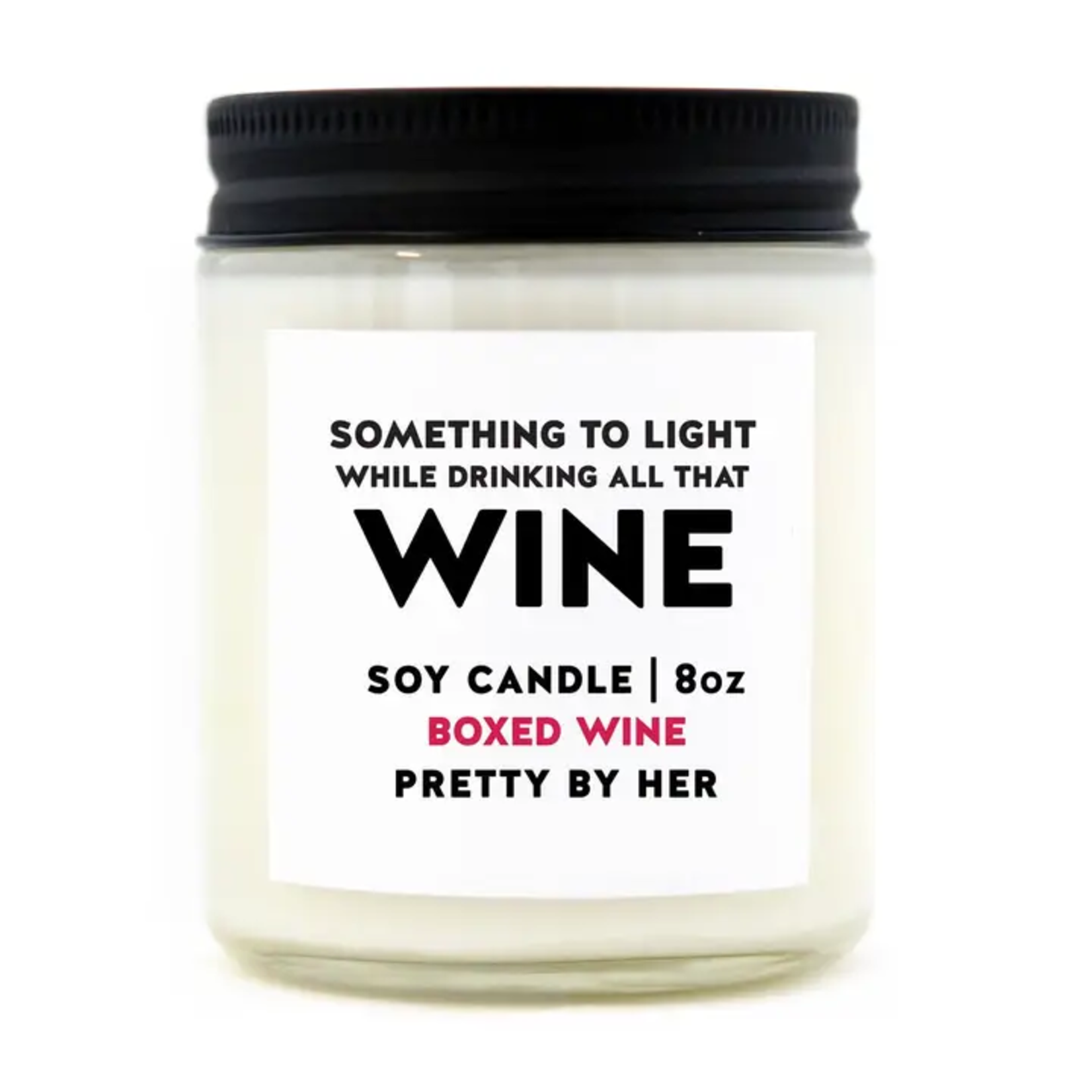 Soy Candle - Drinking All That Wine