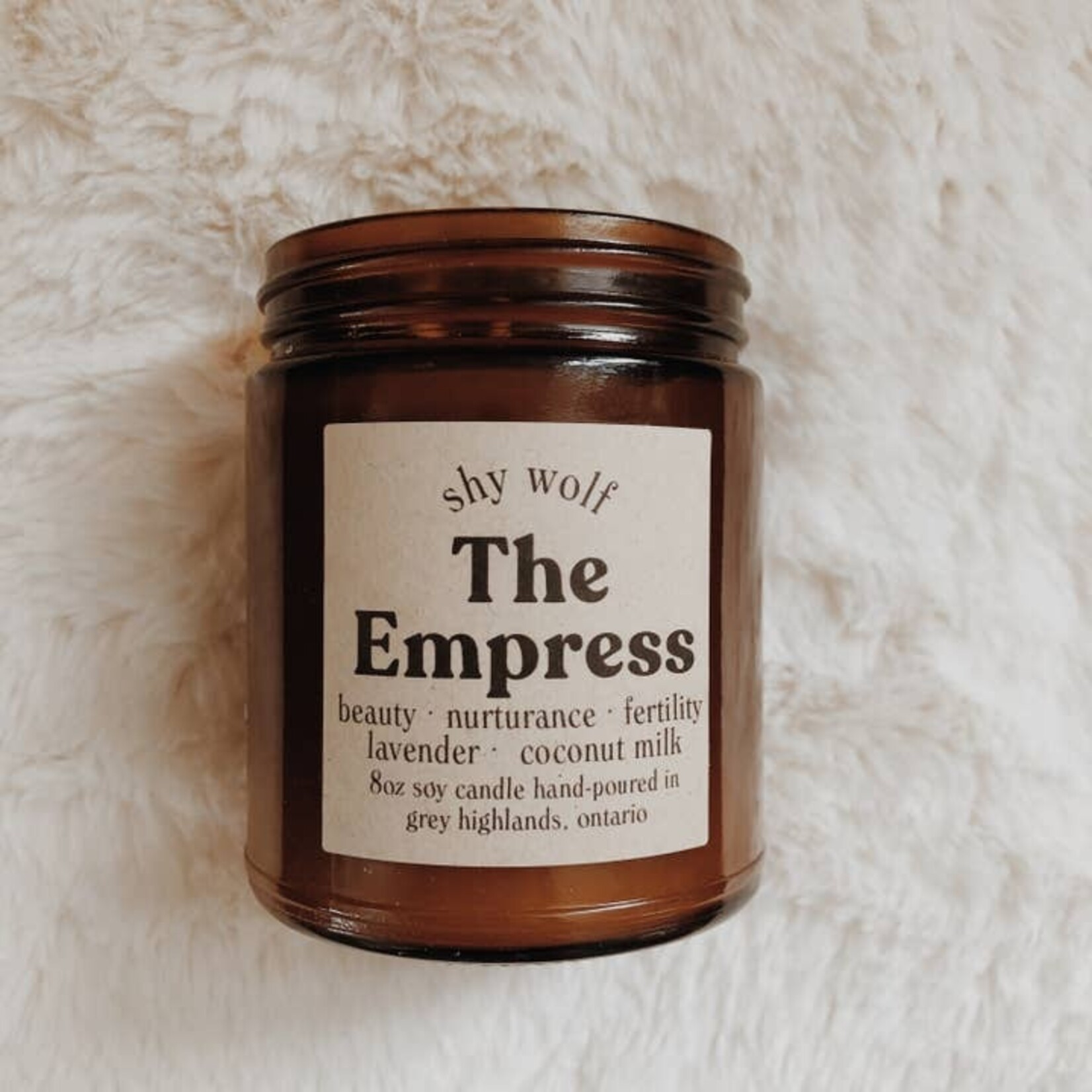 Soy Candle Empress Tarot