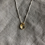 Sterling Silver & Citrine Linnaea Necklace