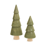 Green & Gold Wood Tree - Small