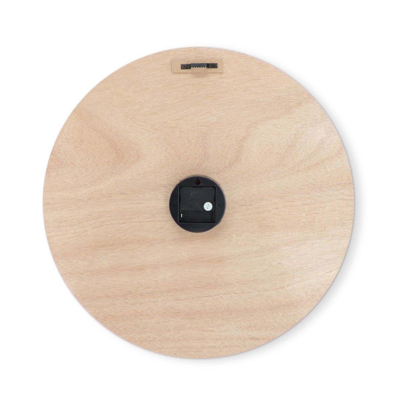 World Map Wood Wall Clock