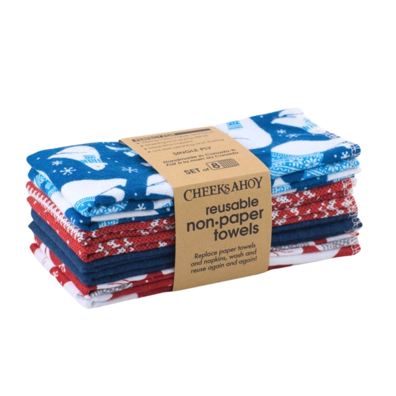 NonPaper Towel North Pole 8Pack