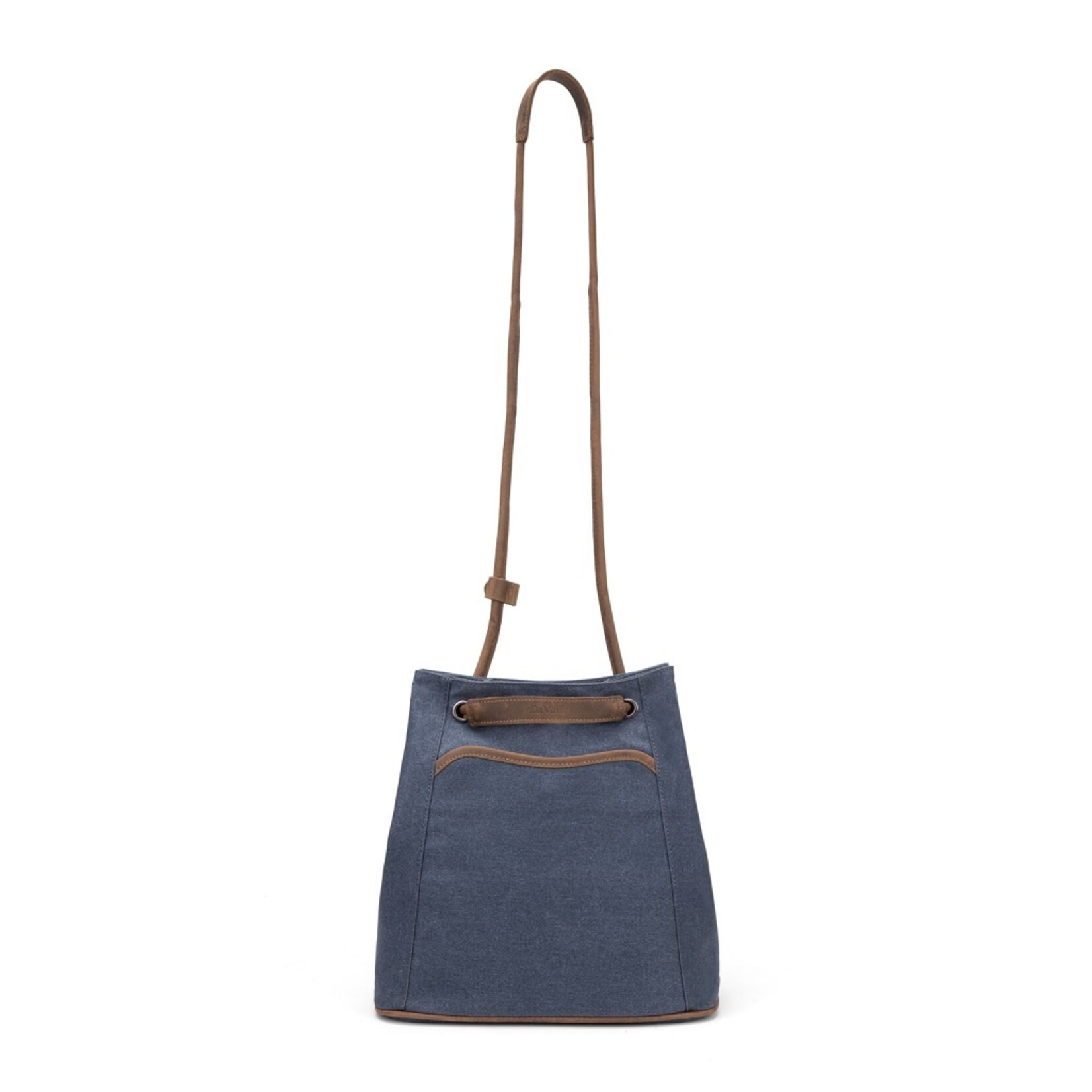 Beige Minimalist Canvas Shoulder Bag