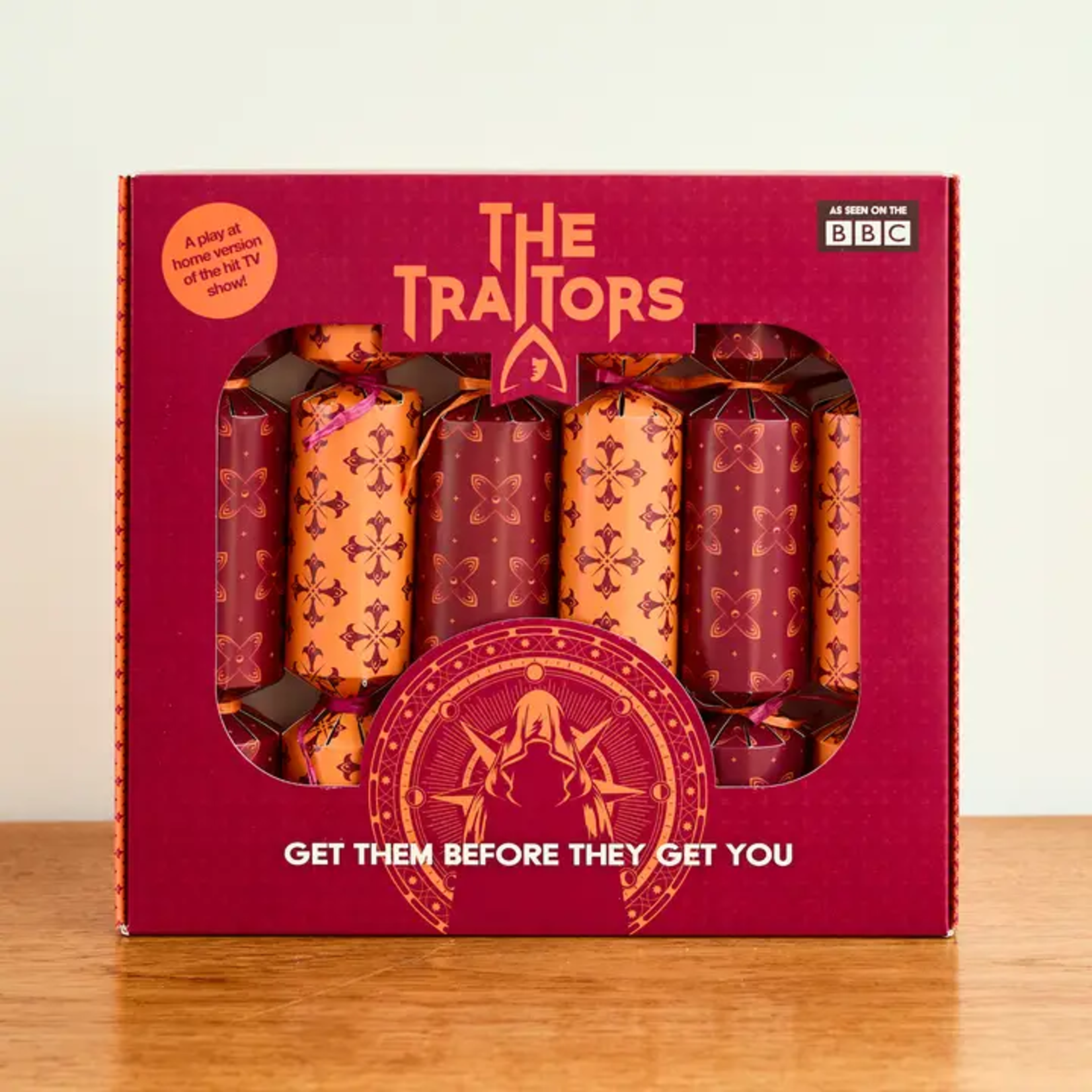Official The Traitors Christmas Crackers