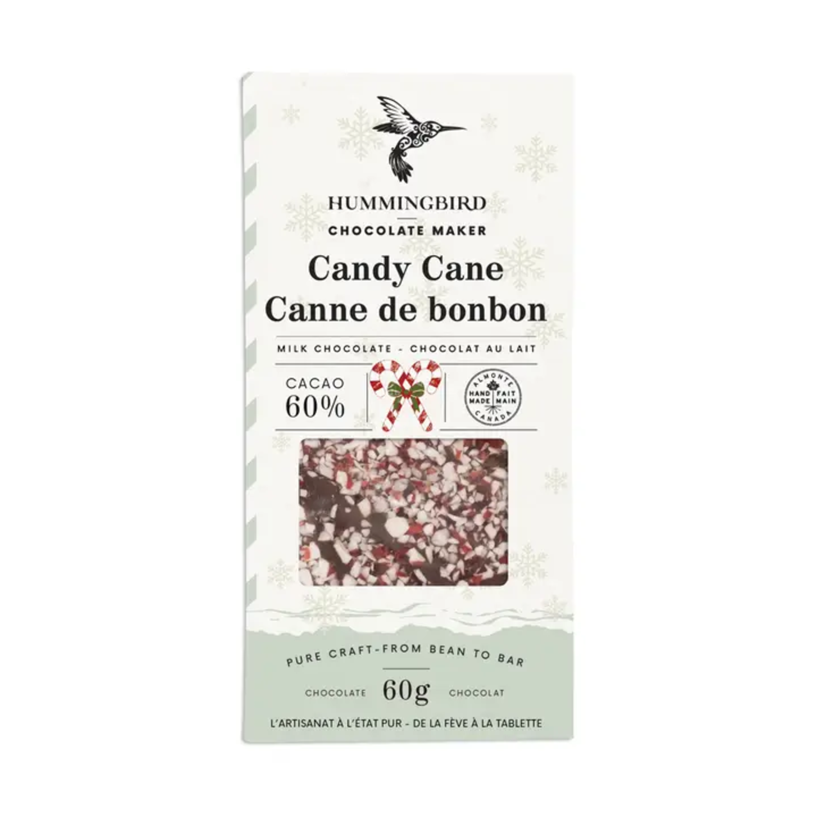 Candy Cane Chocolate Bar - 60g