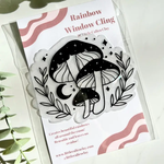 Celestial Mushrooms Rainbow Suncatcher