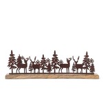 Deer & Tree Holiday Decor