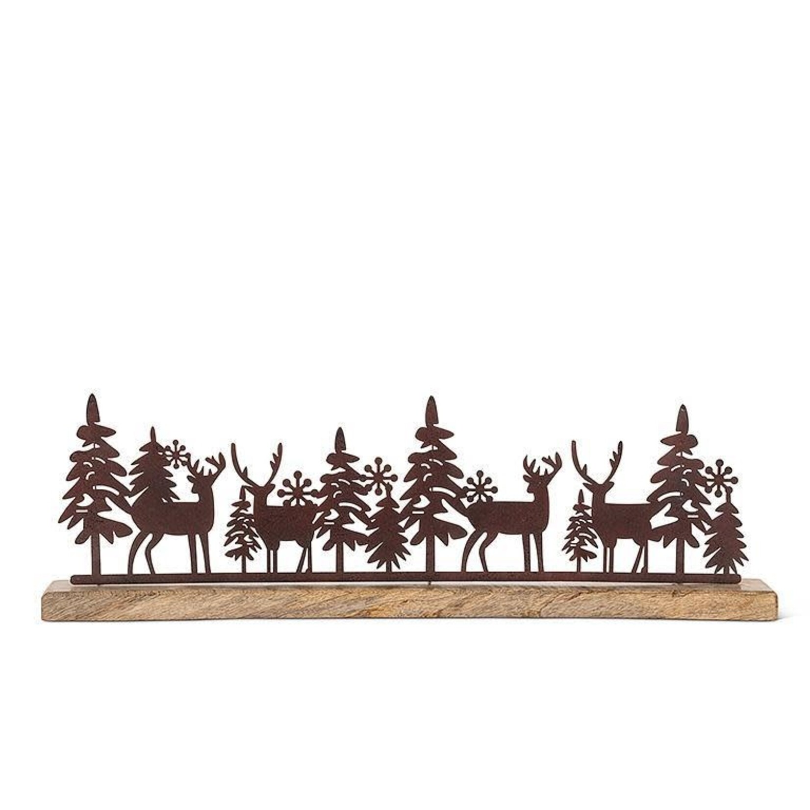 Deer & Tree Holiday Decor