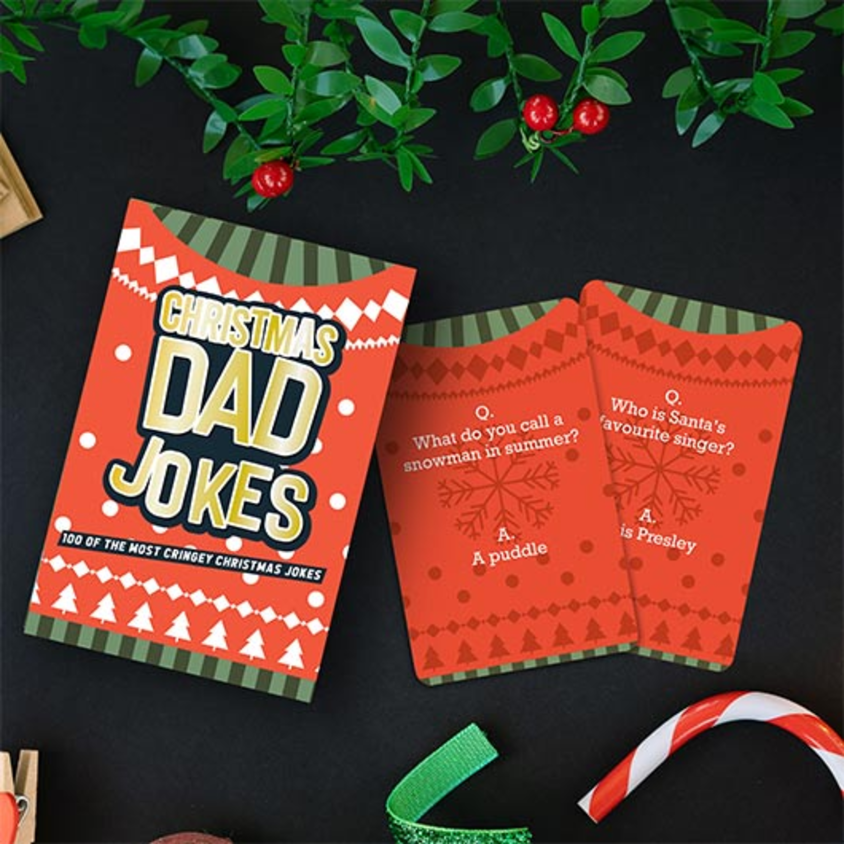 Christmas Dad Joke Cards