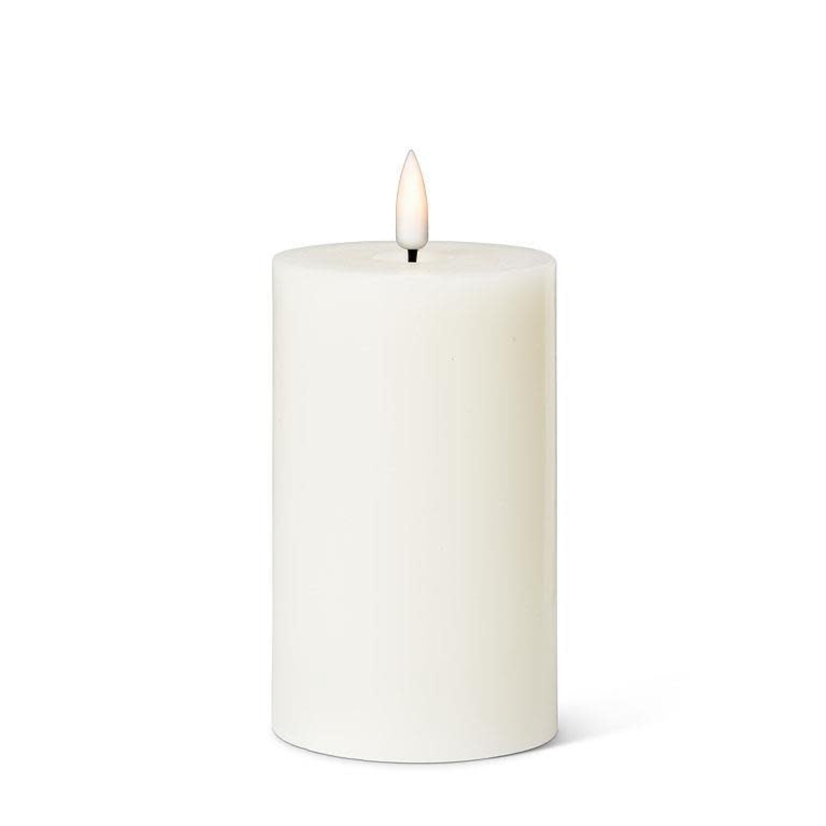 Ivory LED Pillar Candle - 3x5