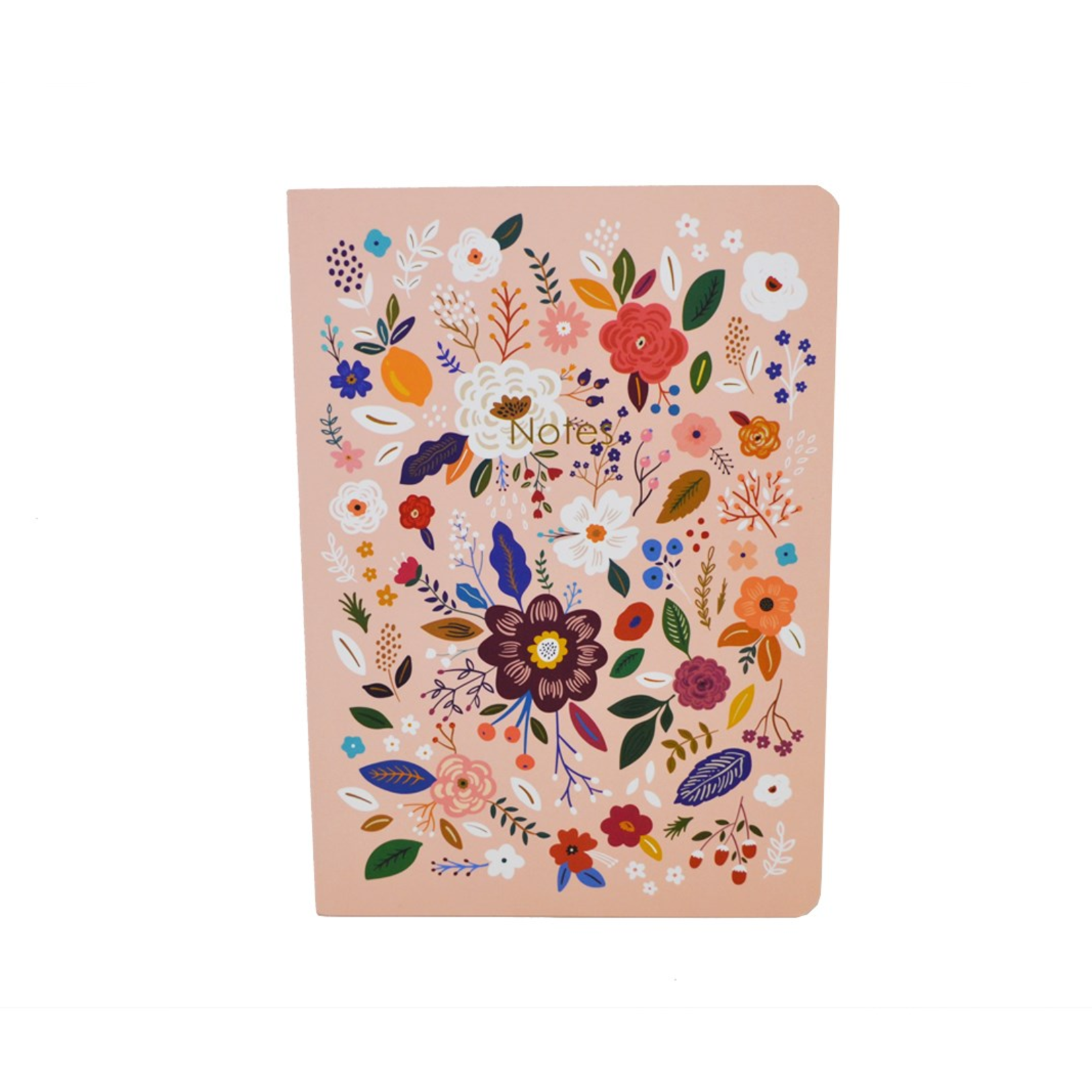 Soft Cover Floral Notebook
