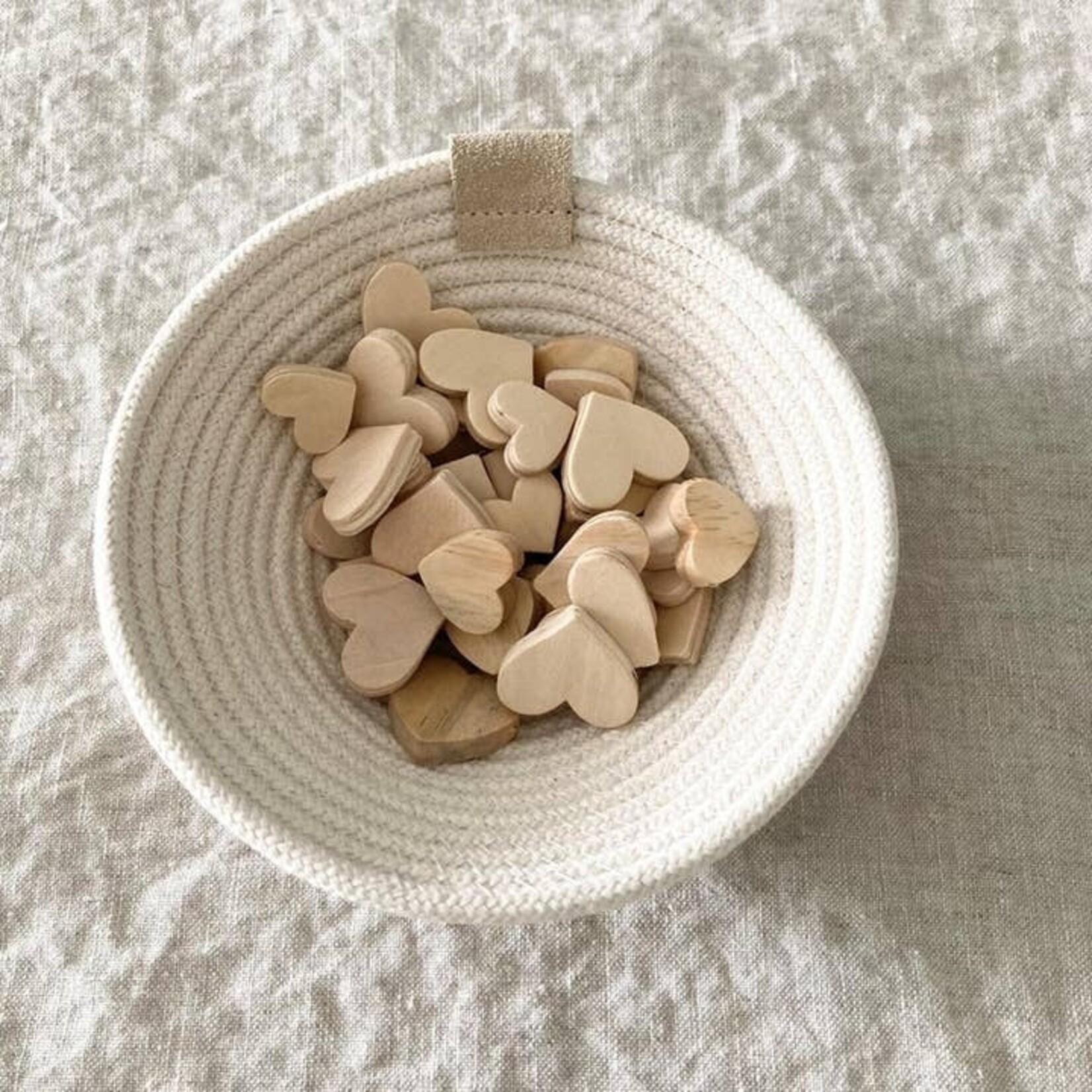 Warm White Rope Bowl Gift Set