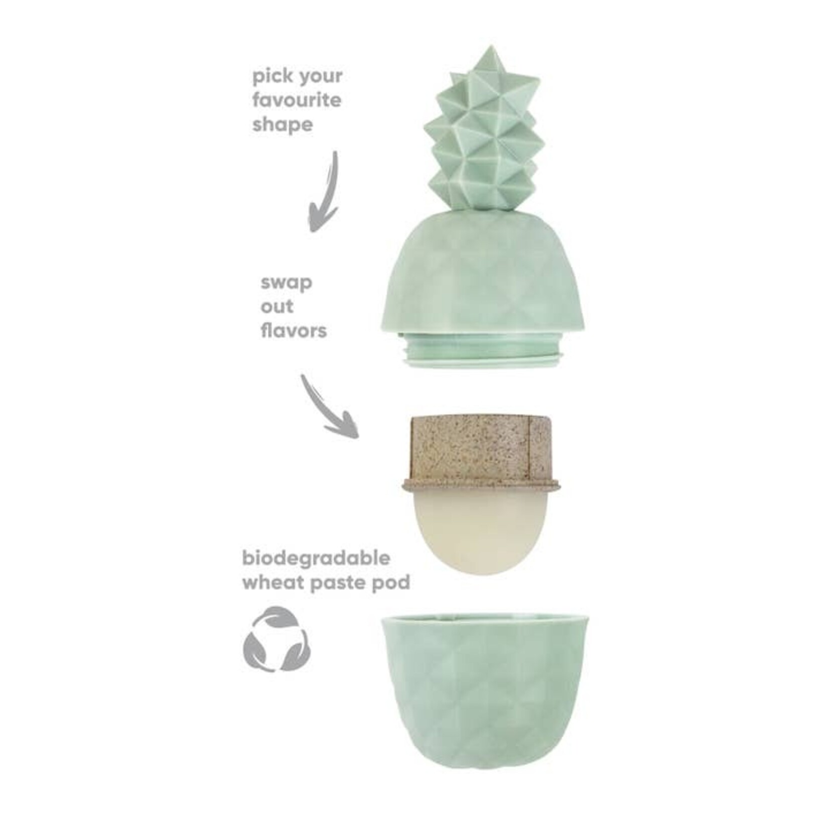 Natural Pineapple Lip Balm - Refillable