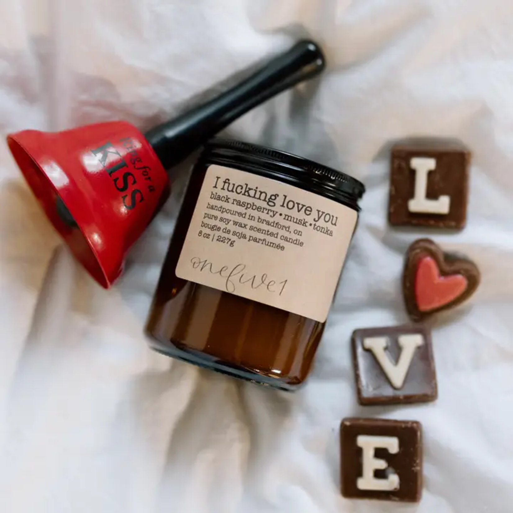 Soy Candle - I Fucking Love You