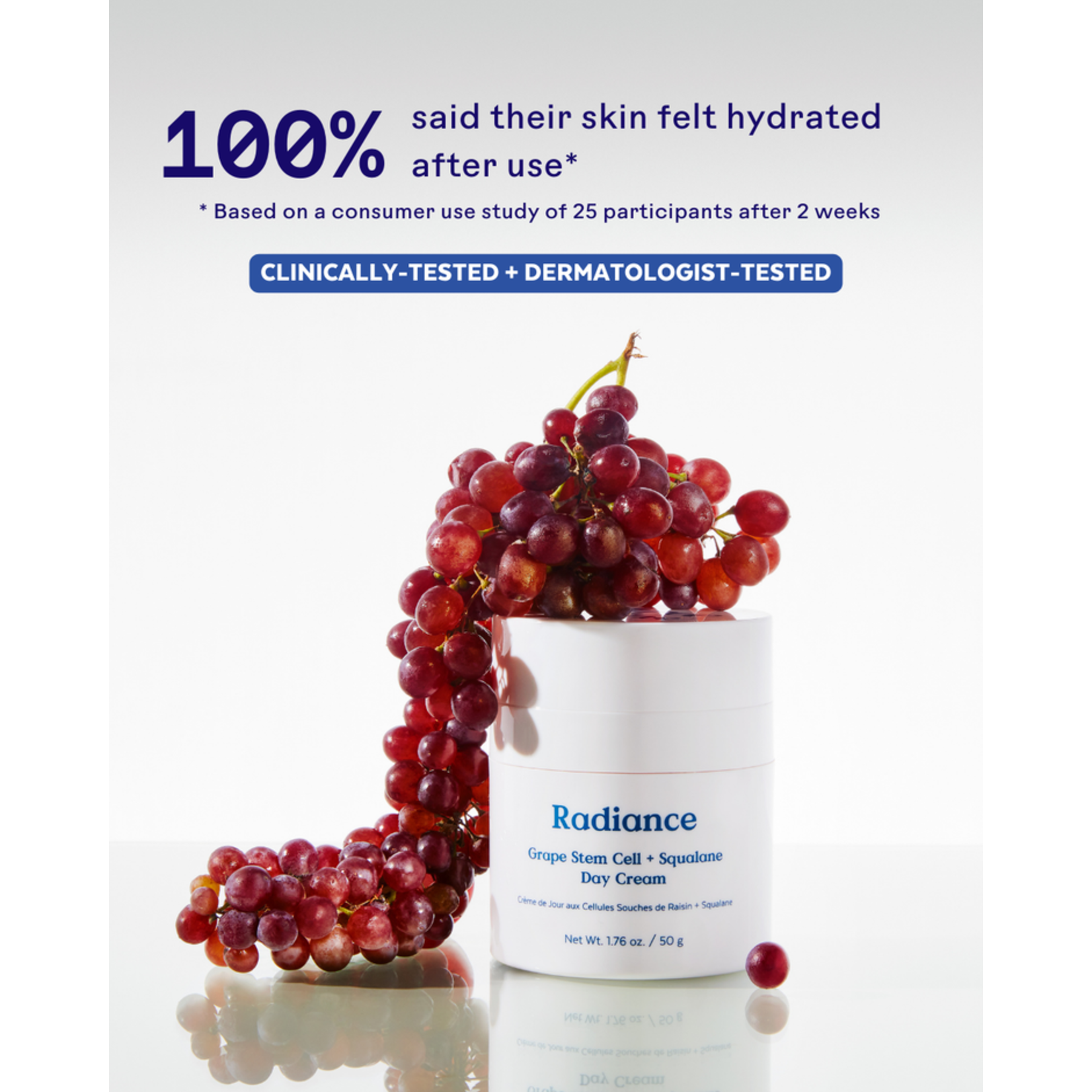 Three Ships Radiance Grape Stem Cell & Squalene Day Face Cream