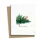 Merry Catmas - Plantable Wildflower Card