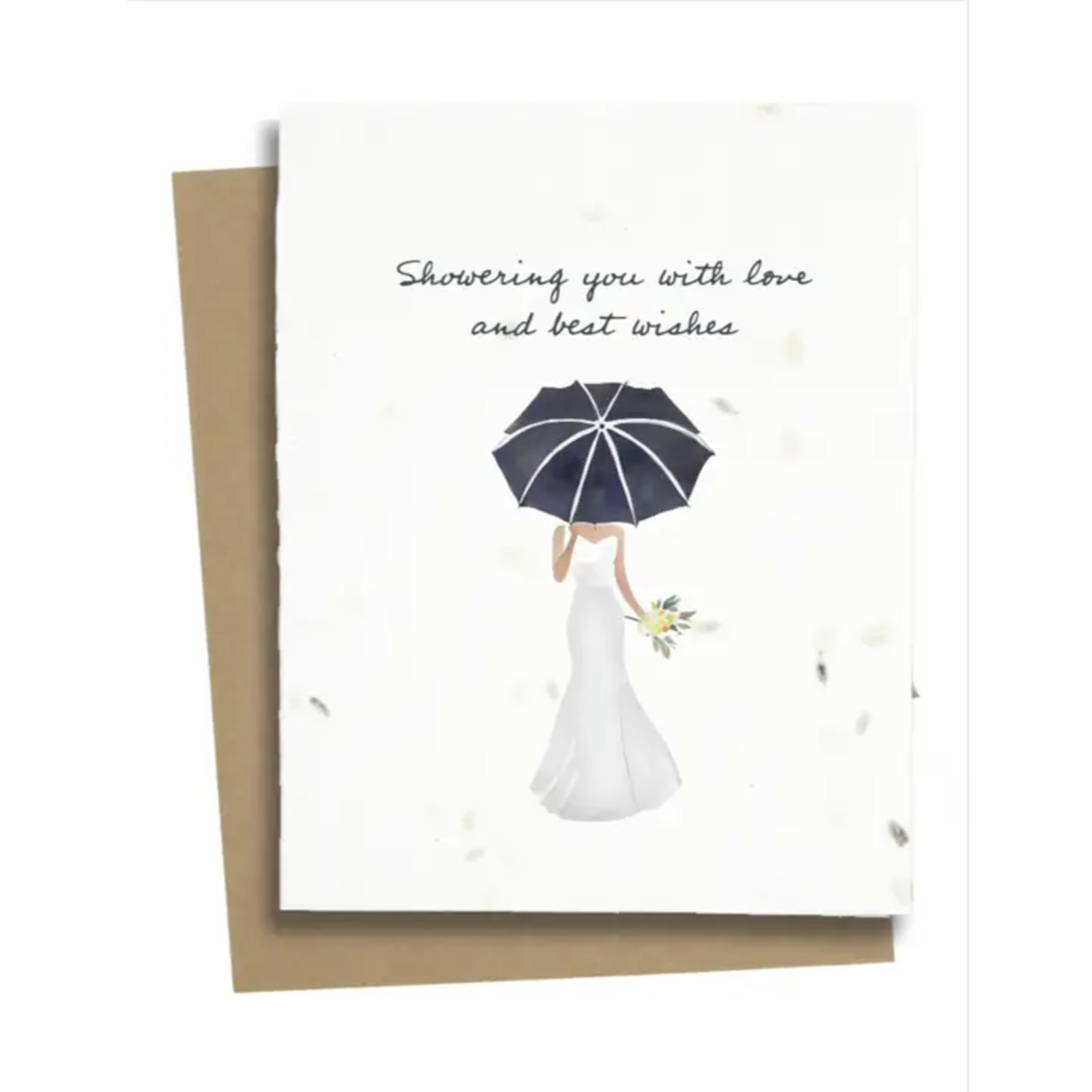 Bridal Shower - Plantable Wildflower Card
