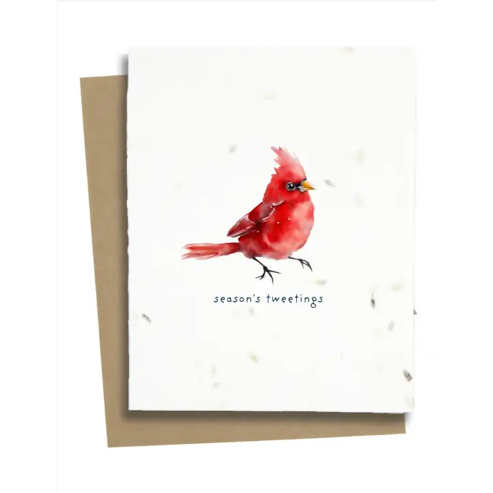 Season's Tweetings - Plantable Wildflower Card